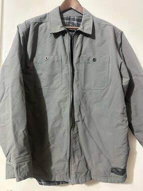 Harley-Davidson Lightweight Gray Zip Jacket